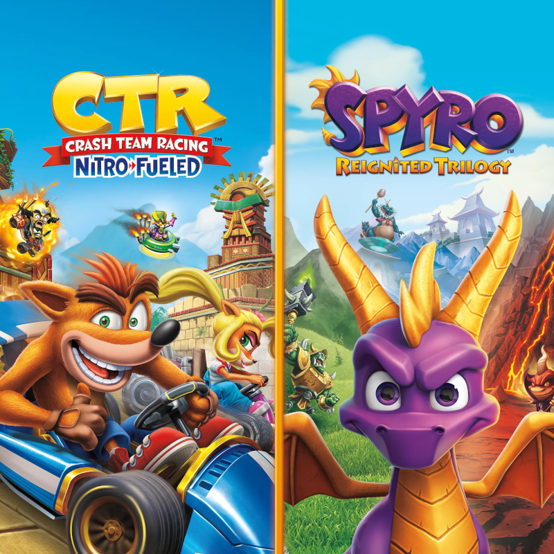 Crash Team Racing Nitro-Fueled + Spyro Game Bundle XBOX One Account Crash Team Racing Nitro-Fueled + Spyro Game Bundle XBOX One Account